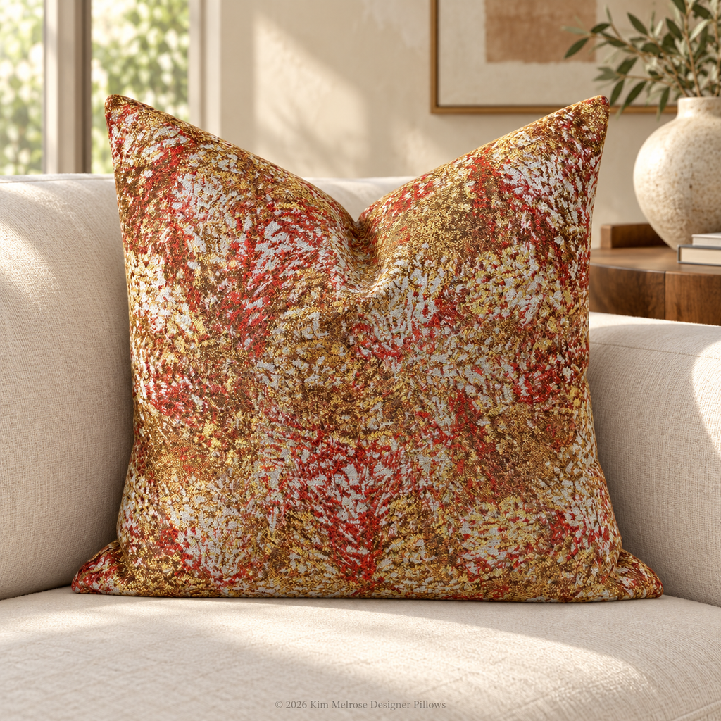 Lupita Fiesta – 24" × 24" Luxury Square Pillow
