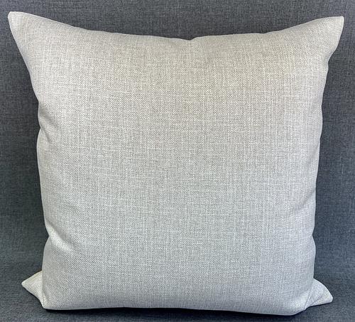 Luxury Pillow -  24" x 24" - Honey Mustard; Textured/Linen Honey color fabric with hues of ivory/beige and a solid ivory back.