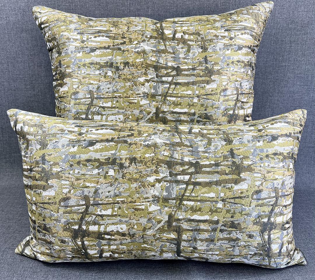 Luxury Lumbar Pillow - 24"x 14"- Suzie's Abstract