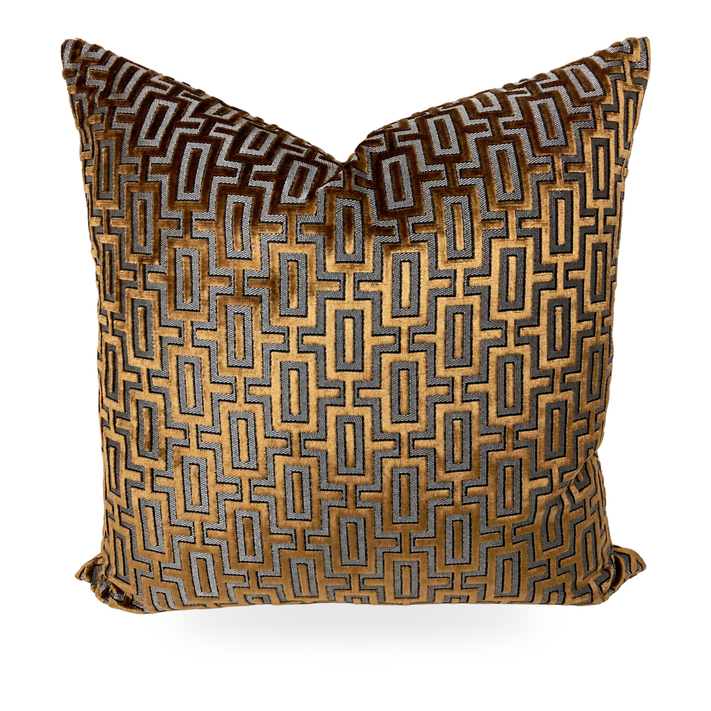 Bergman Midas – 24" × 24" Luxury Square Pillow