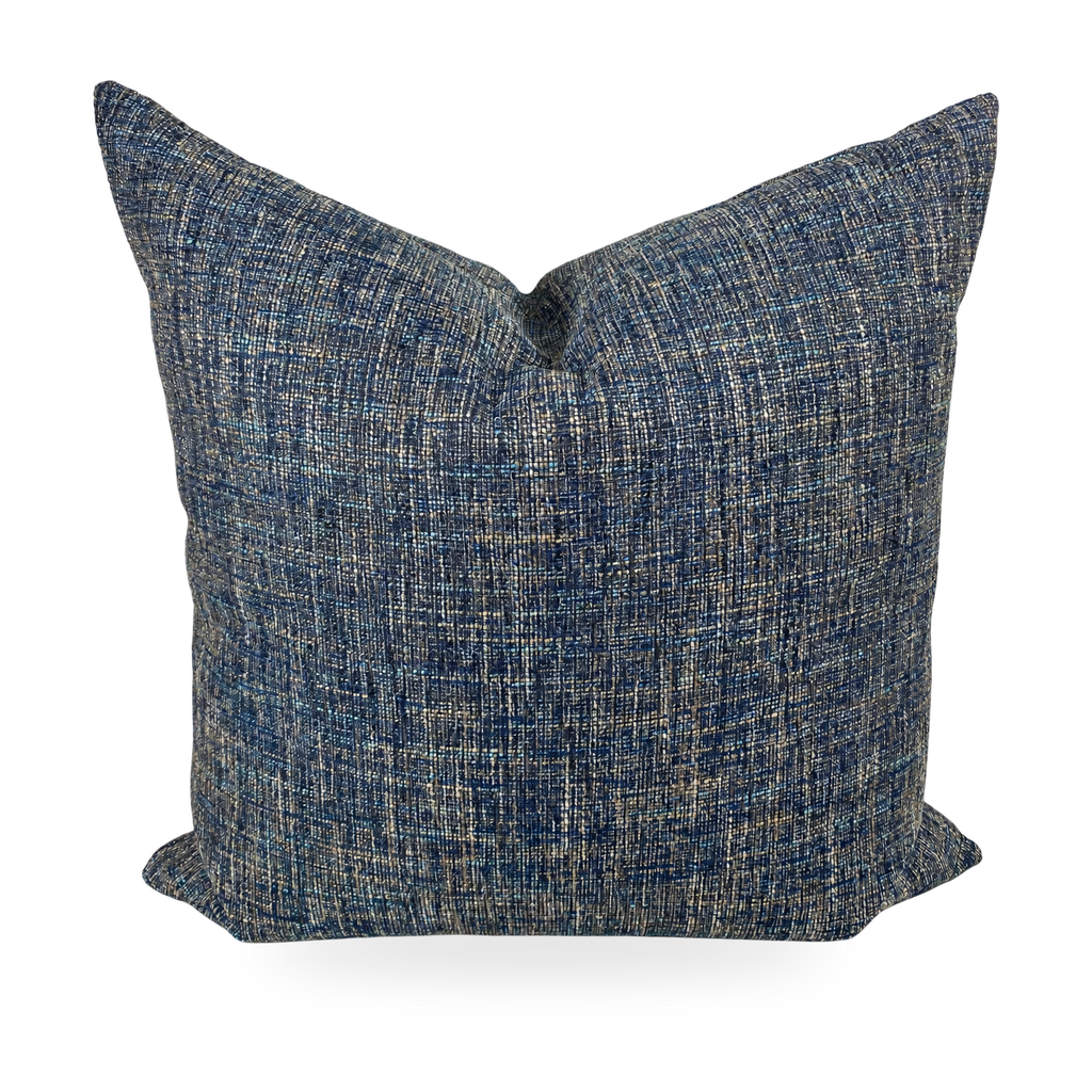 Blue Medley – 24" × 24" Luxury Square Pillow