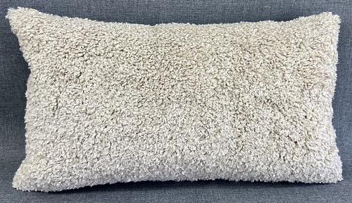 Luxury Lumbar Pillow - 24" x 14" -  Poodle Sand