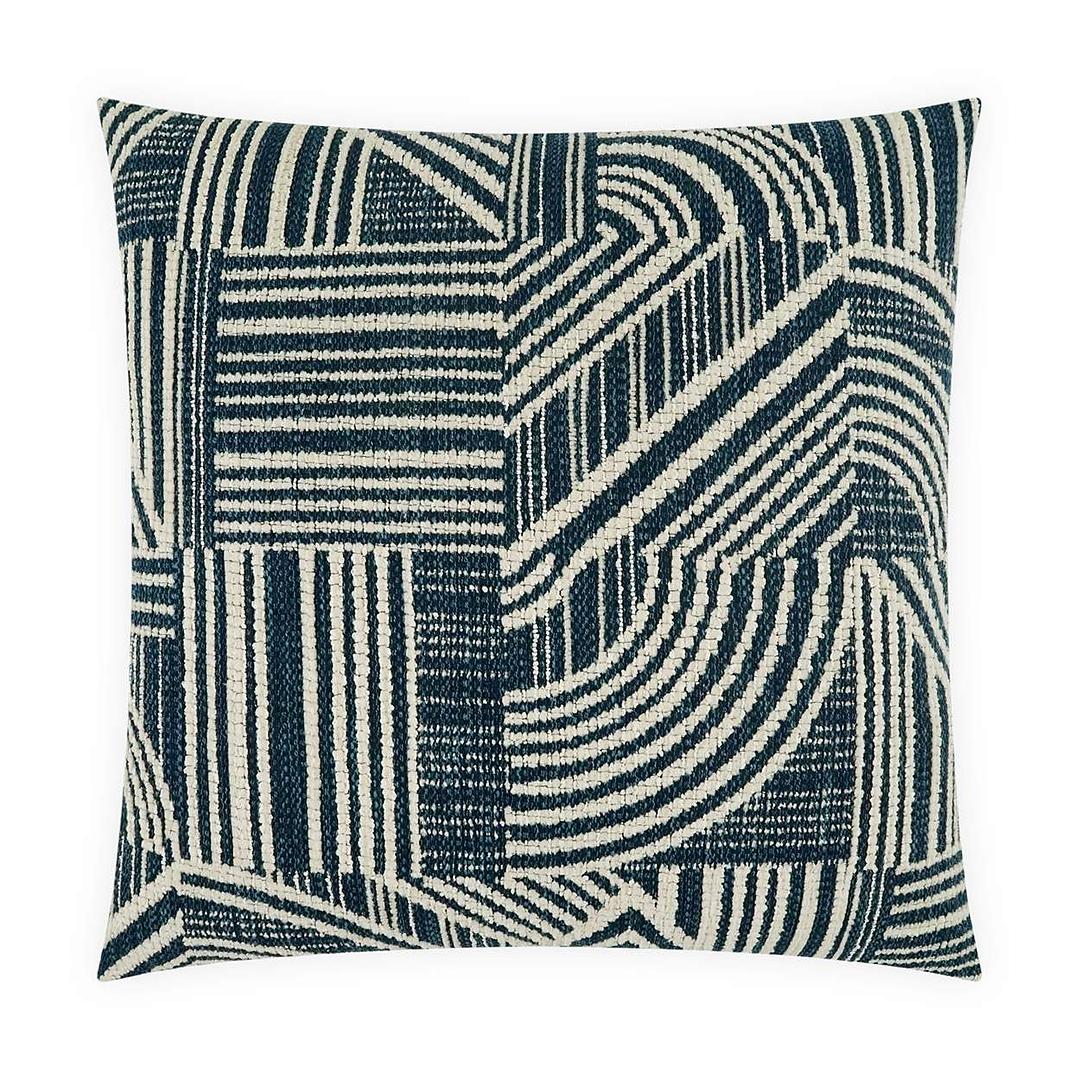 Luxury Pillow – 24" × 24" – Zaria Azure