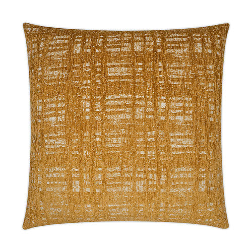 Luxury Pillow - 24" x 24" -Collateral-Golden; Embroidered Gold and White textured pattern on both sides