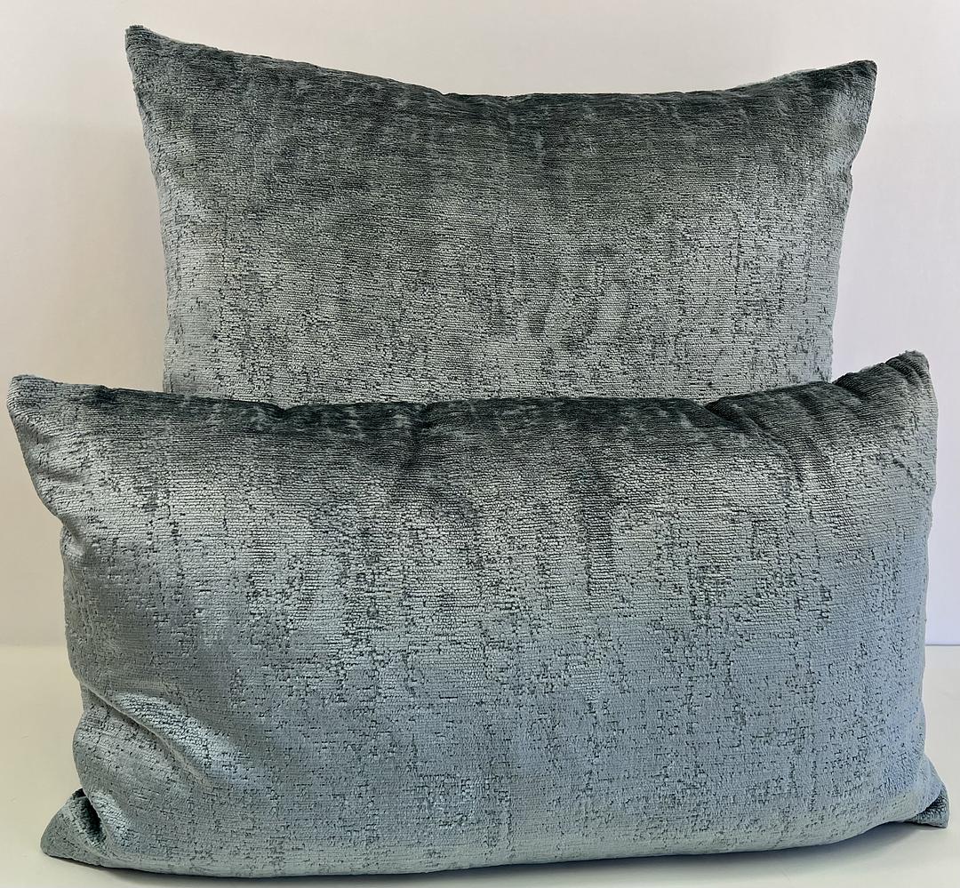 Luxury Lumbar Pillow – 24" × 14" – Hamlet Mist