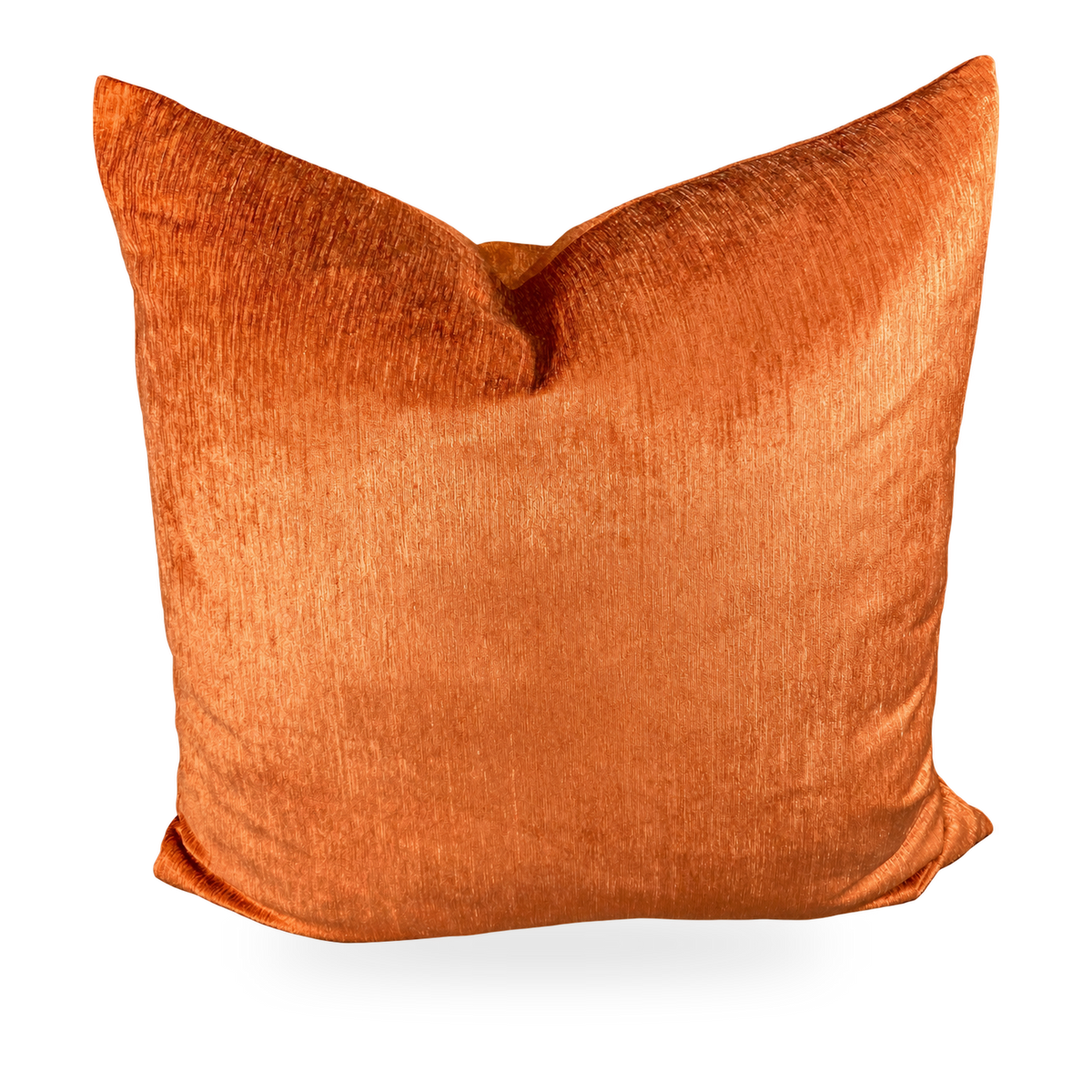 Empress Casandra Orange – 24" × 24" Luxury Square Pillow