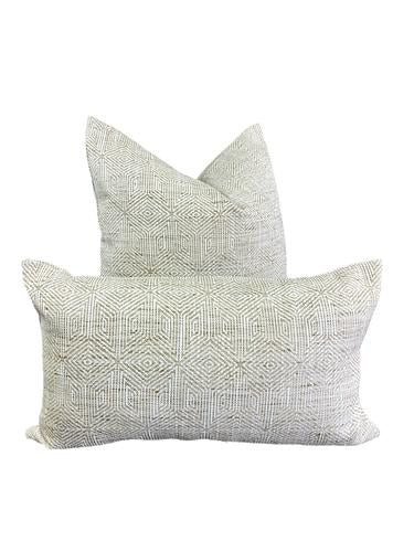 Luxury Pillow -  24" x 24" -  woven Pecan;Pecan colored tightly woven fabric on both sides