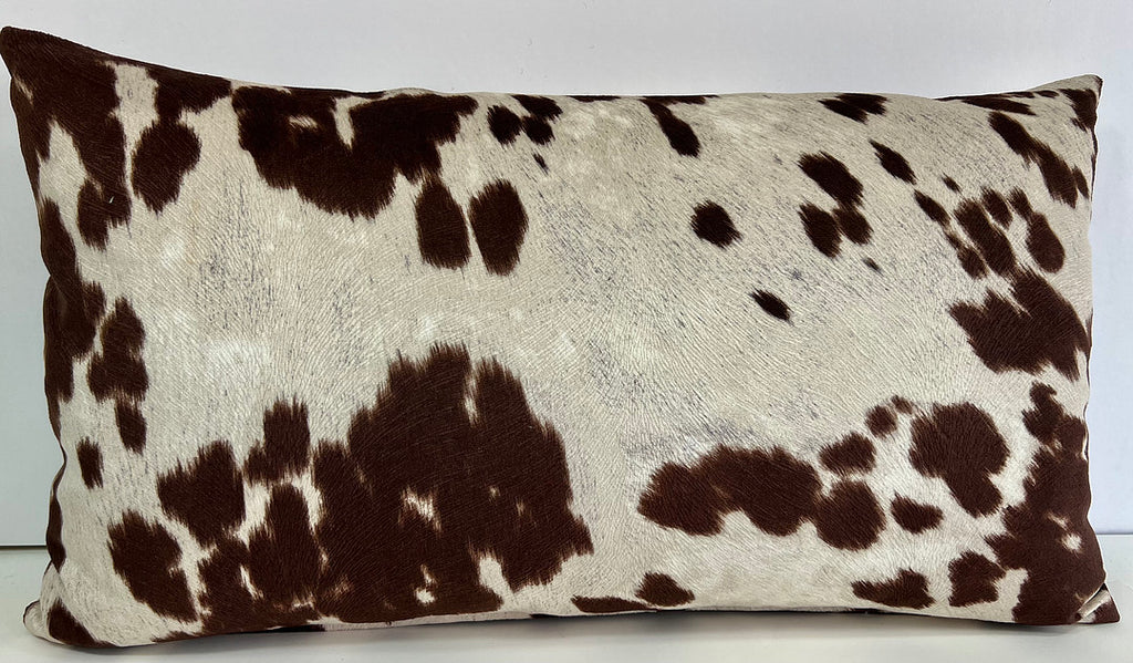 Luxury Lumbar Pillow - 24" x 14"- Yellowstone Ranch Brown