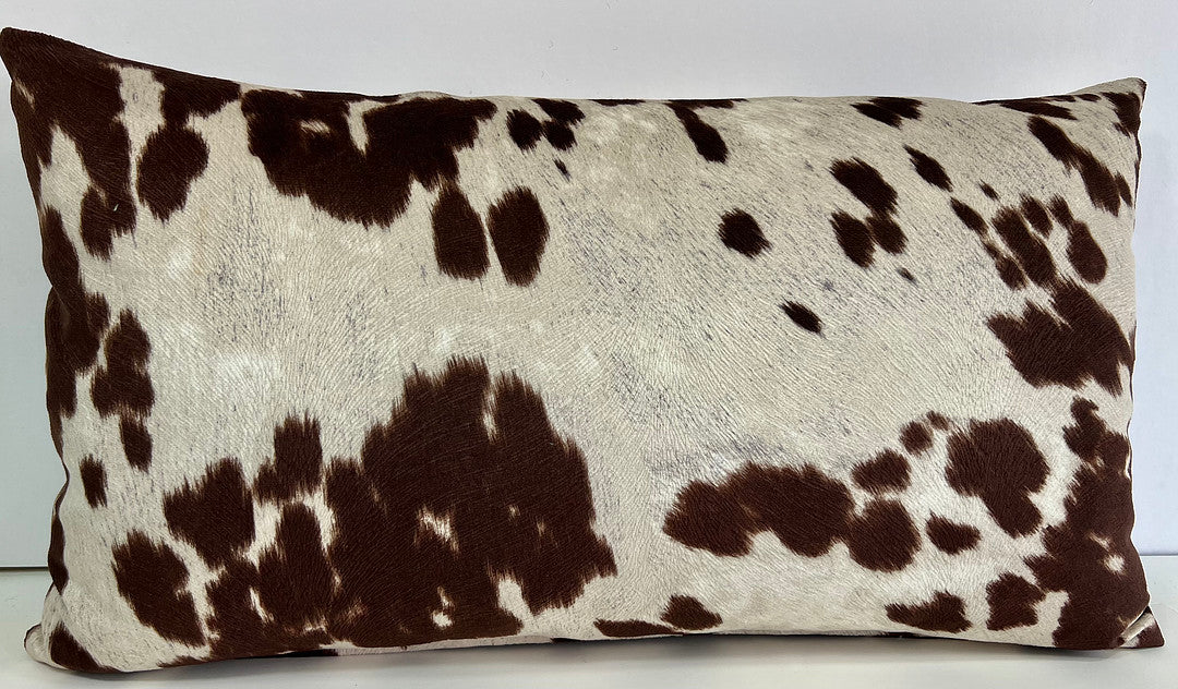 Luxury Lumbar Pillow - 24" x 14"- Yellowstone Ranch Brown
