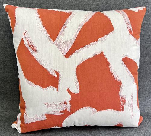 Luxury Outdoor Pillow – 22" × 22" – Watermelon Splash