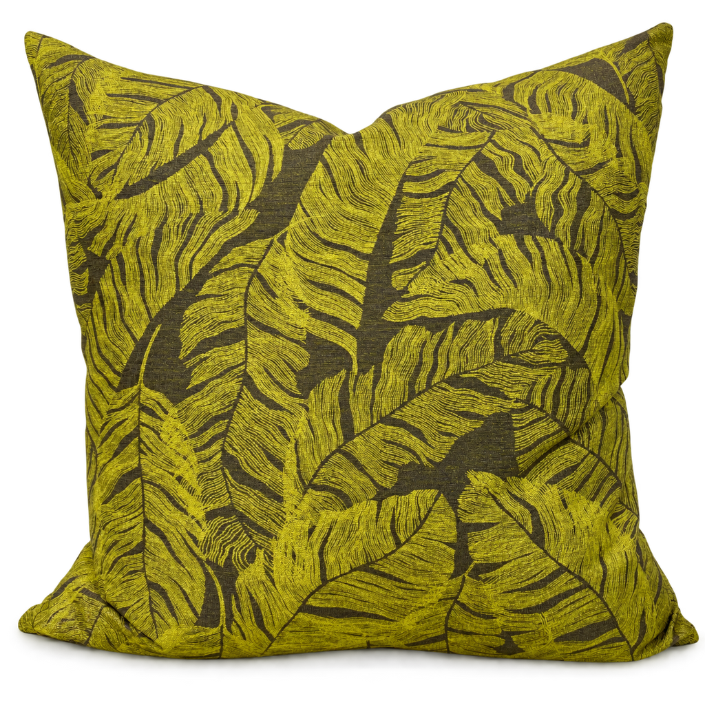 Riviera Palm – 24" × 24" Luxury Square Pillow