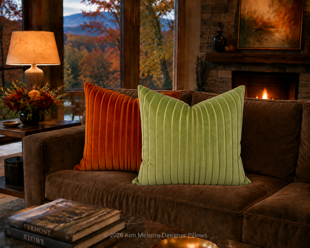 Luxury Pillow – 24" × 24" – Palisade Avocado