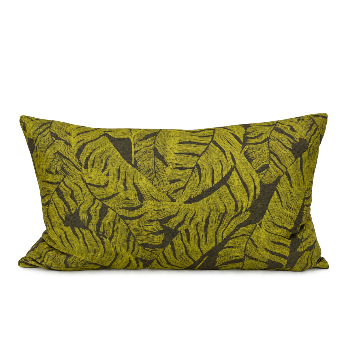 Riviera Palm – 24" × 14" Luxury Lumbar Pillow
