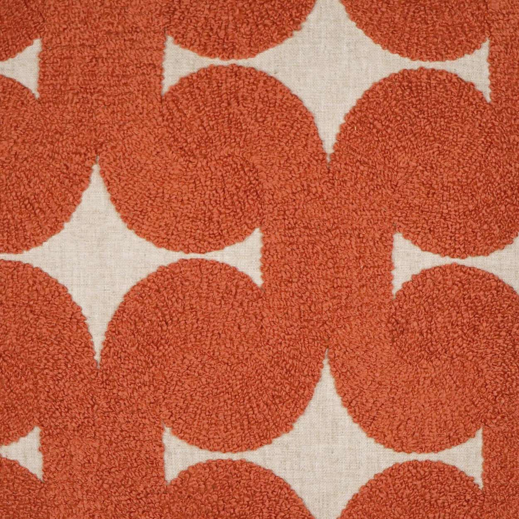 Luxury Lumbar Pillow - 24" x 14"- Posh Den Dark Orange