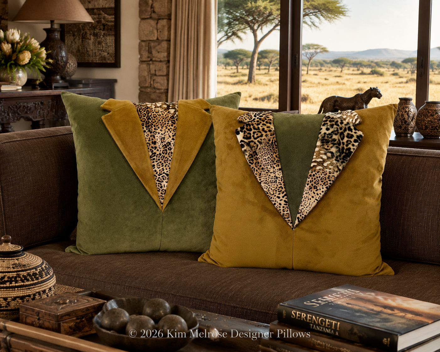 Serengeti #1 Tailored Pillow