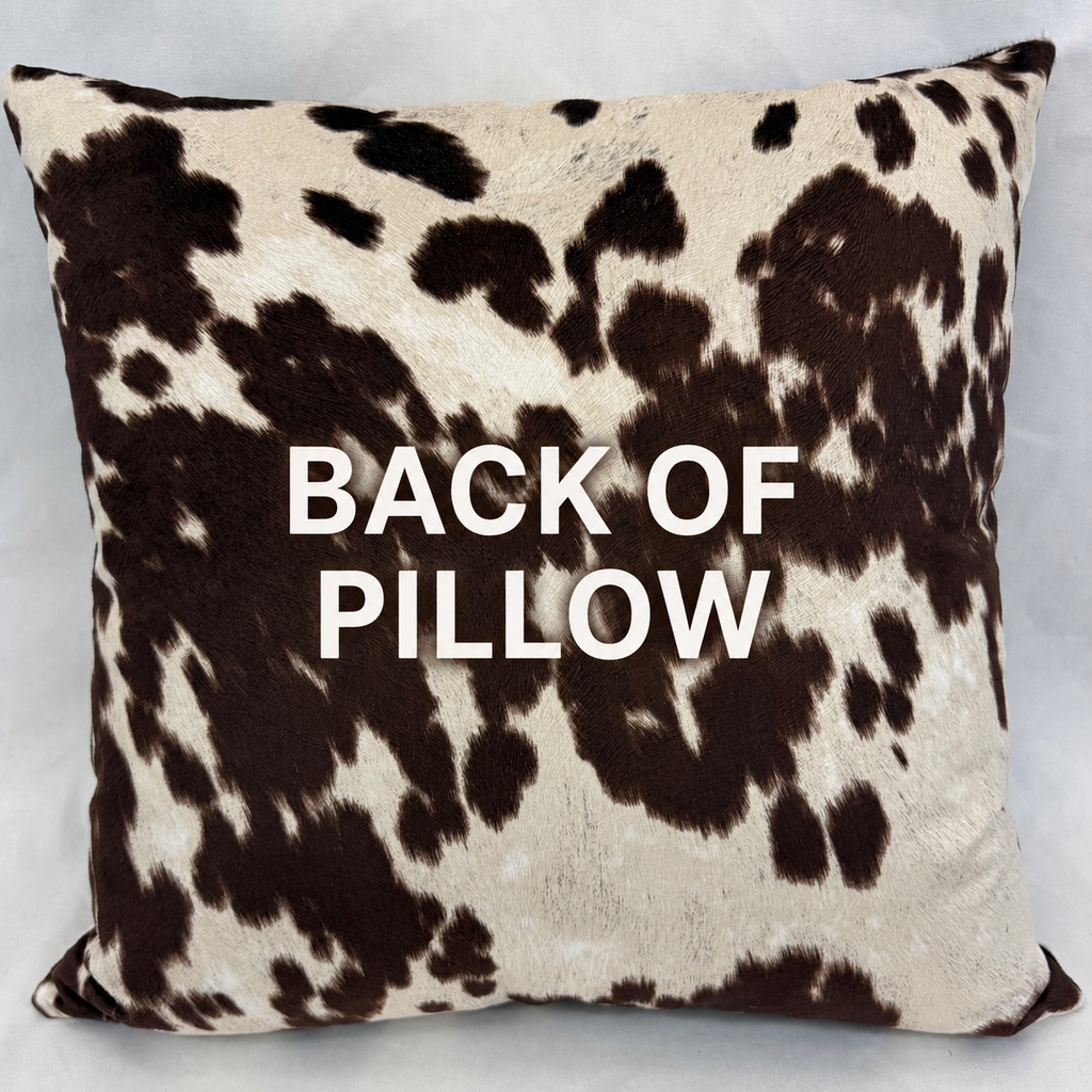 The Bozeman #4 – 22" × 22" Luxury Tailored Pillow