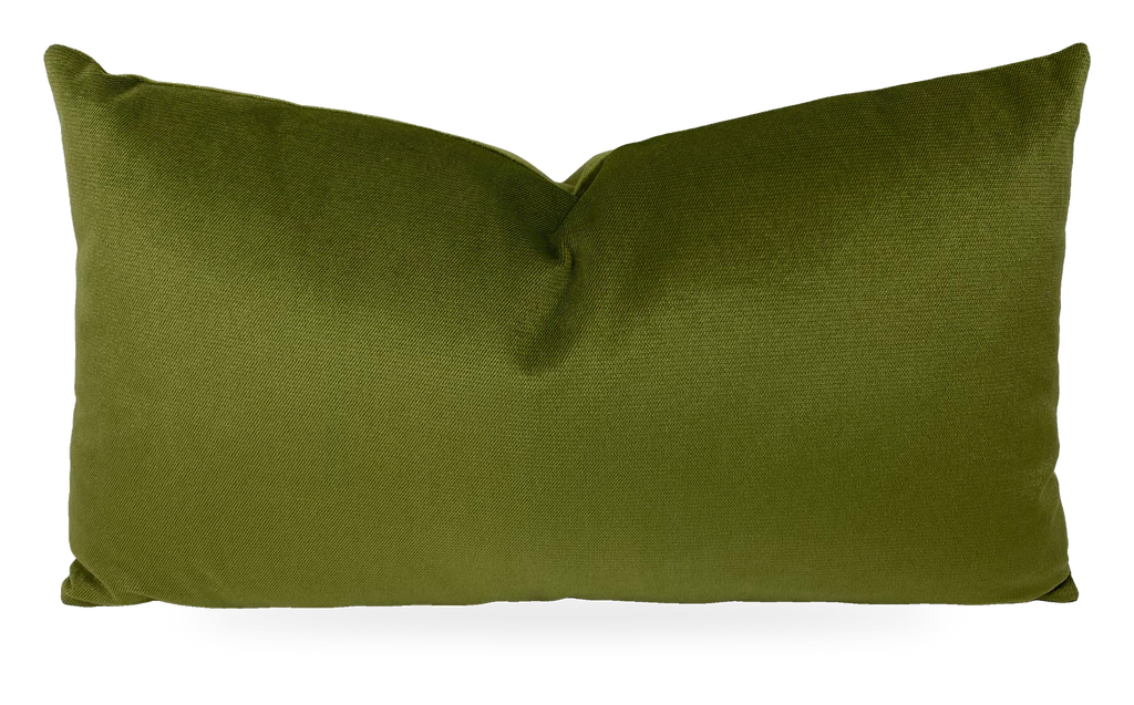 Belvedere Aloe – 24" × 14" Luxury Lumbar Pillow
