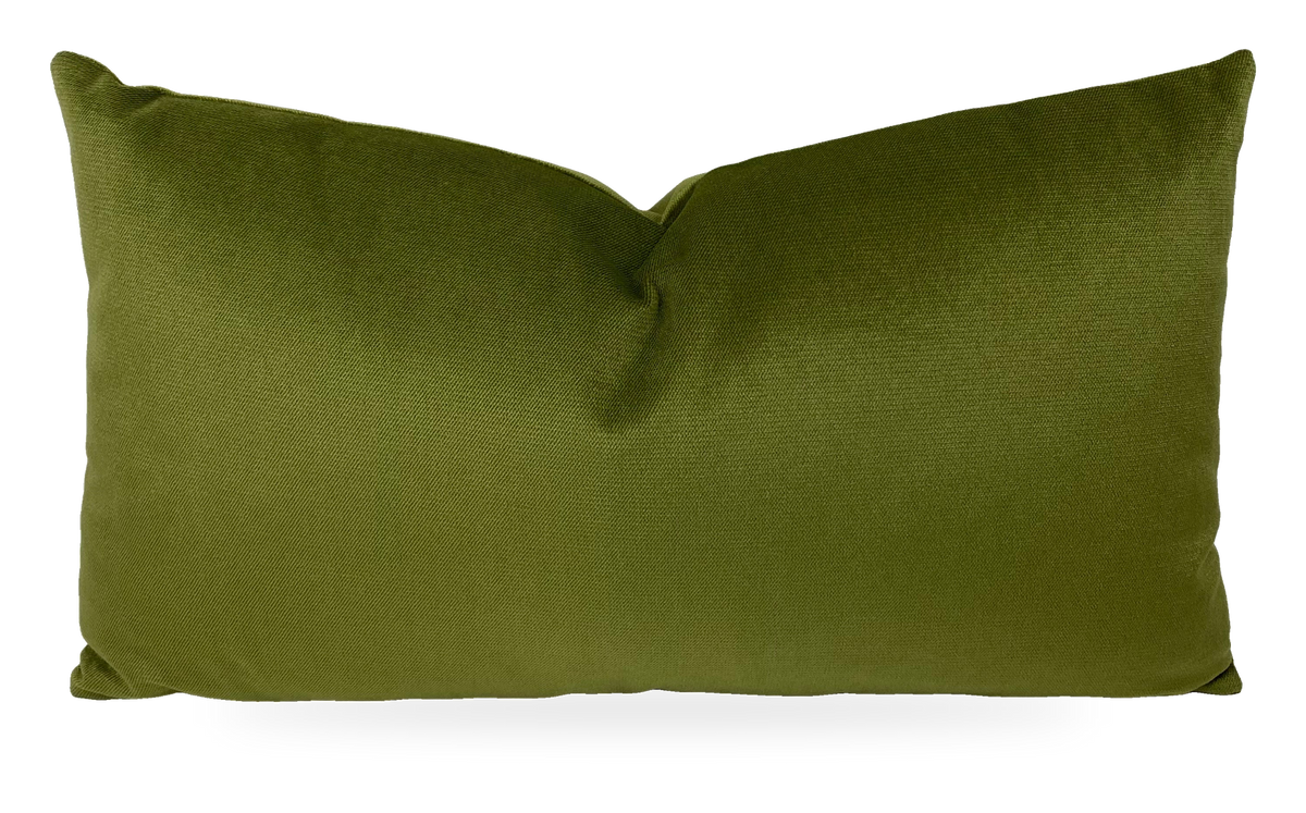 Belvedere Aloe – 24" × 14" Luxury Lumbar Pillow