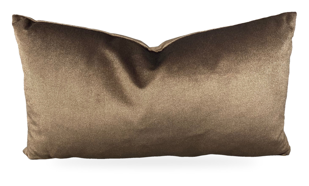 Belvedere Espresso – 24" × 14" Luxury Lumbar Pillow