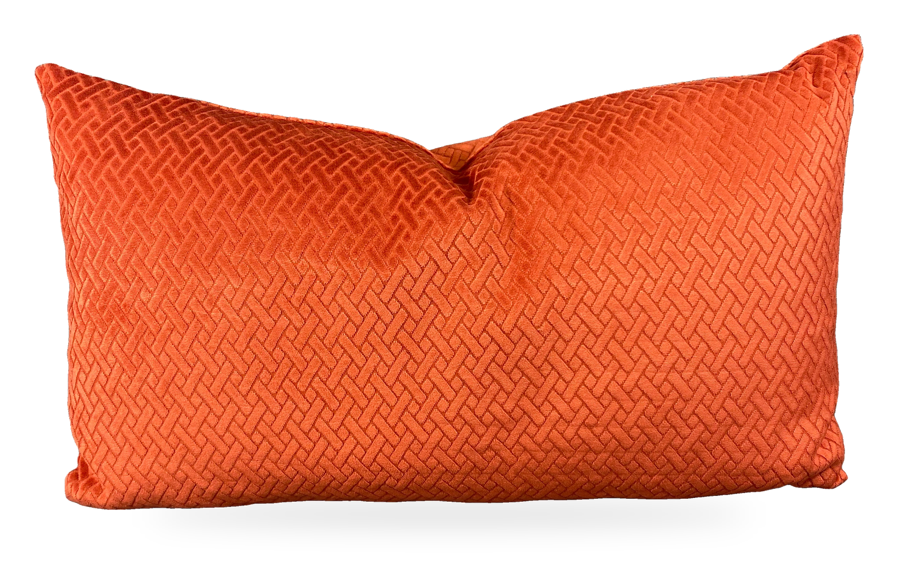 Flex Paprika – 24" × 14" Luxury Lumbar Pillow