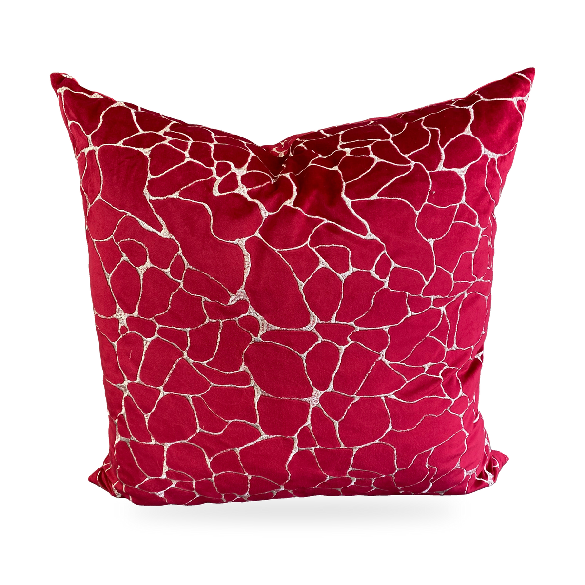 Luxury Pillow – 24" × 24" – Dare Fuchsia