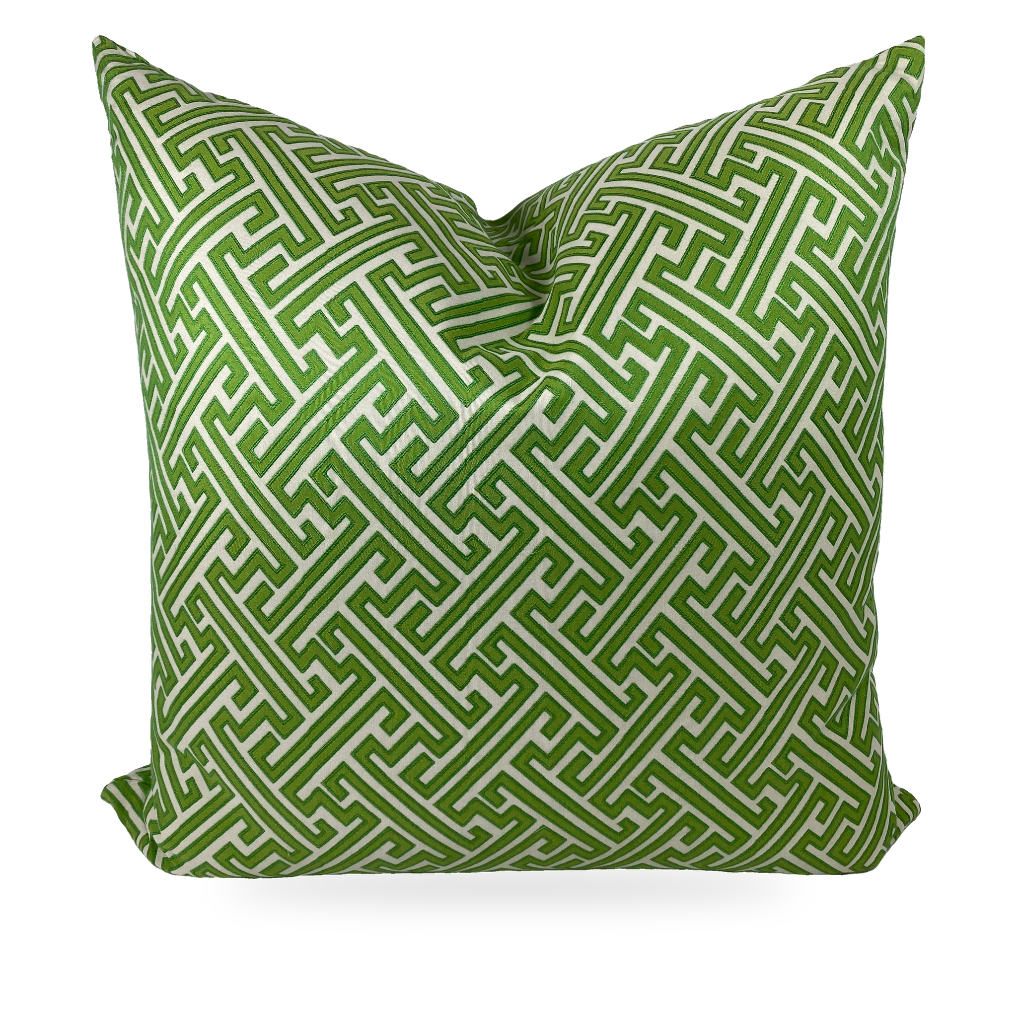 Luxury Pillow – 24" × 24" – Amazed Green