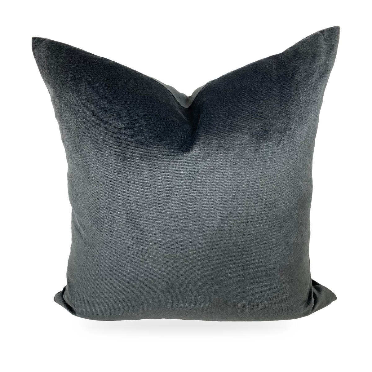 Luxury Pillow - 24” x 24” - Belvedere Charcoal