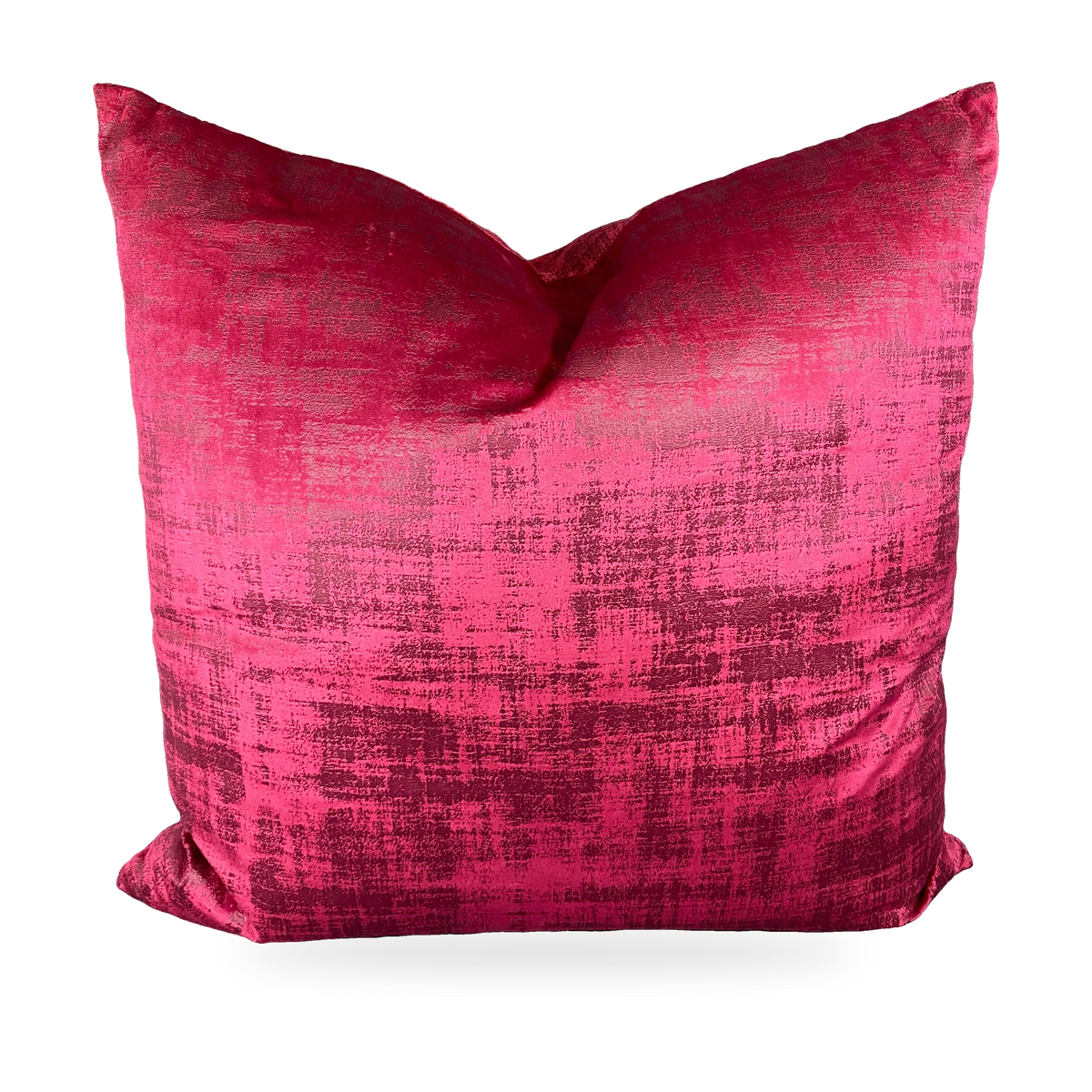 Luxury Pillow – 24" × 24" – Fresco Fuchsia