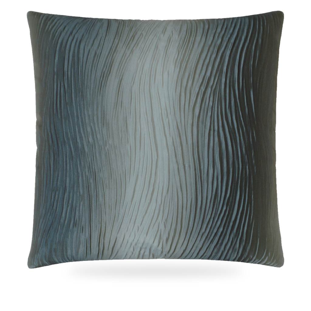 Luxury Pillow – 24" × 24" – Rhythm Aqua