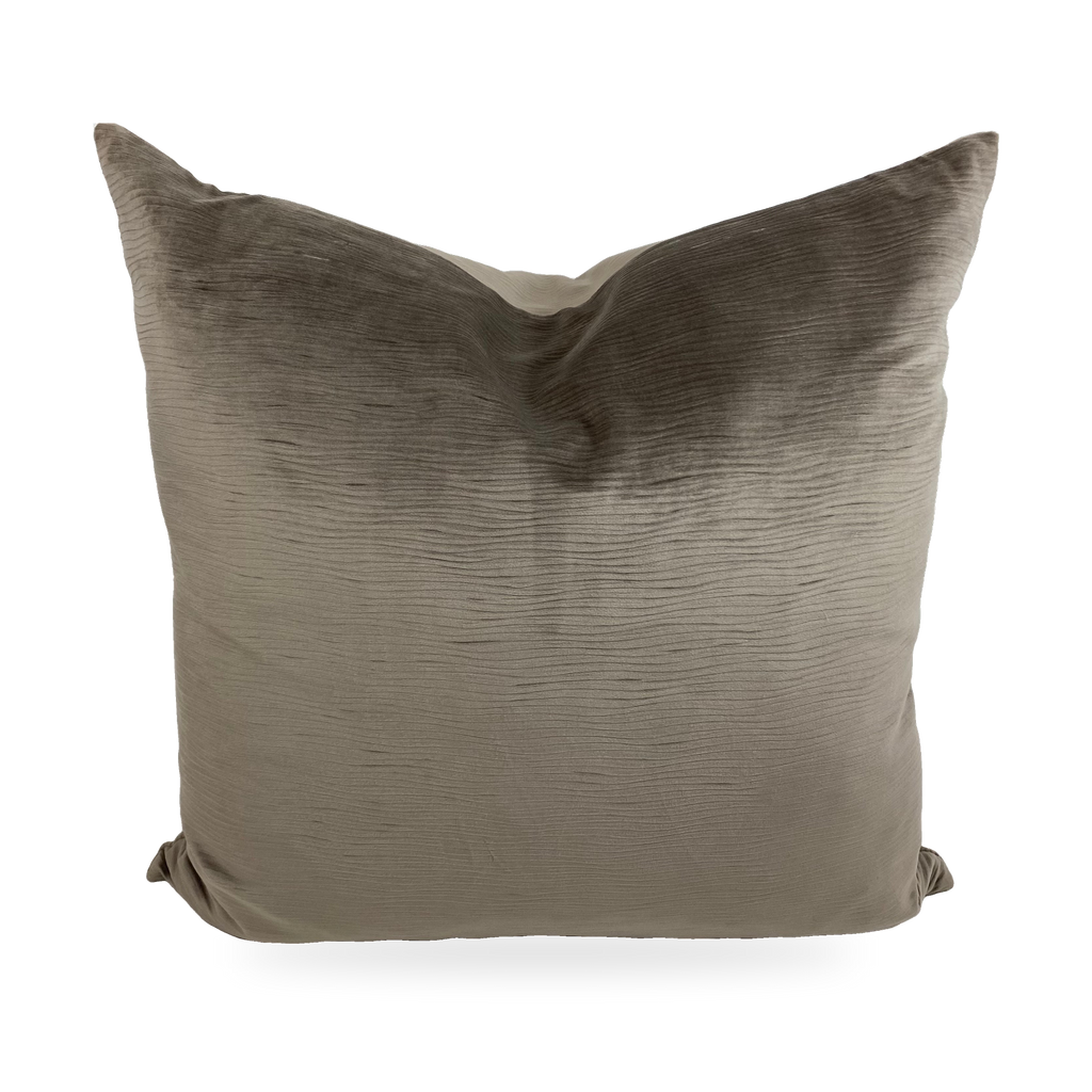Luxury Pillow – 24" × 24" – Stream Mushroom