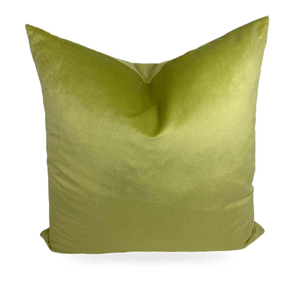 Luxury Pillow – 24" × 24" – Belvedere Lime