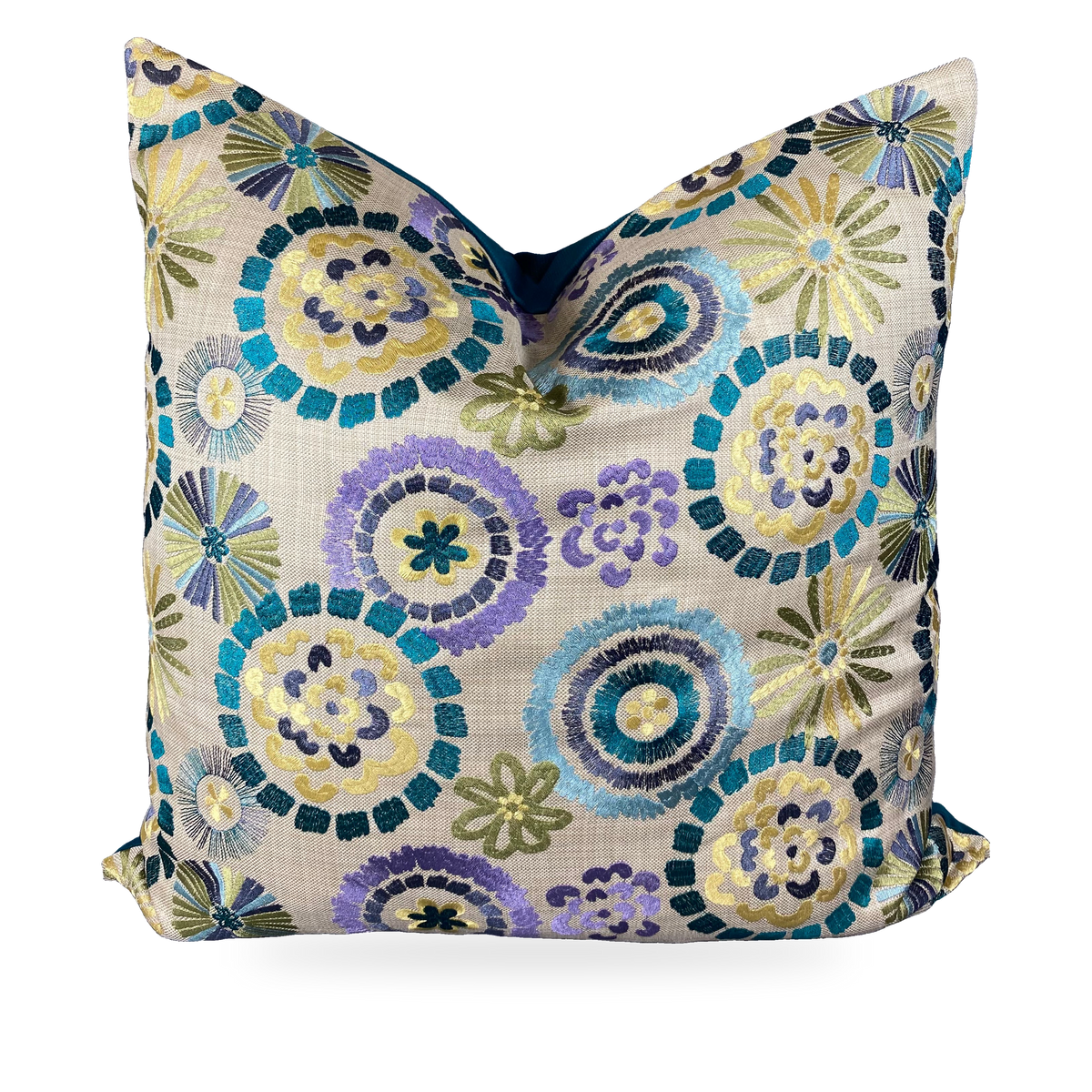 Luxury Pillow 24” x 24” - Spring Flowers