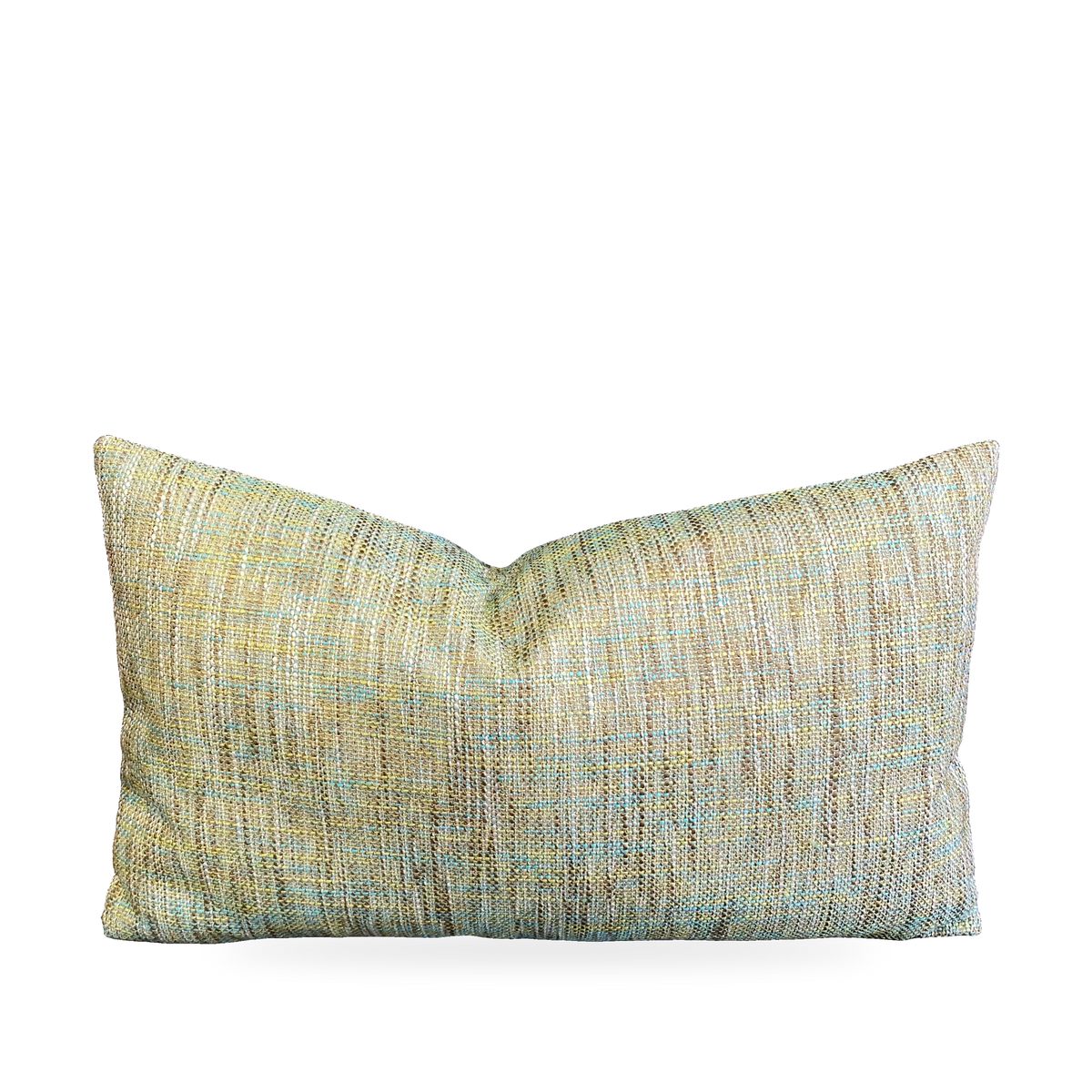 Luxury Lumbar Pillow – 24" × 14" – Coco Lime