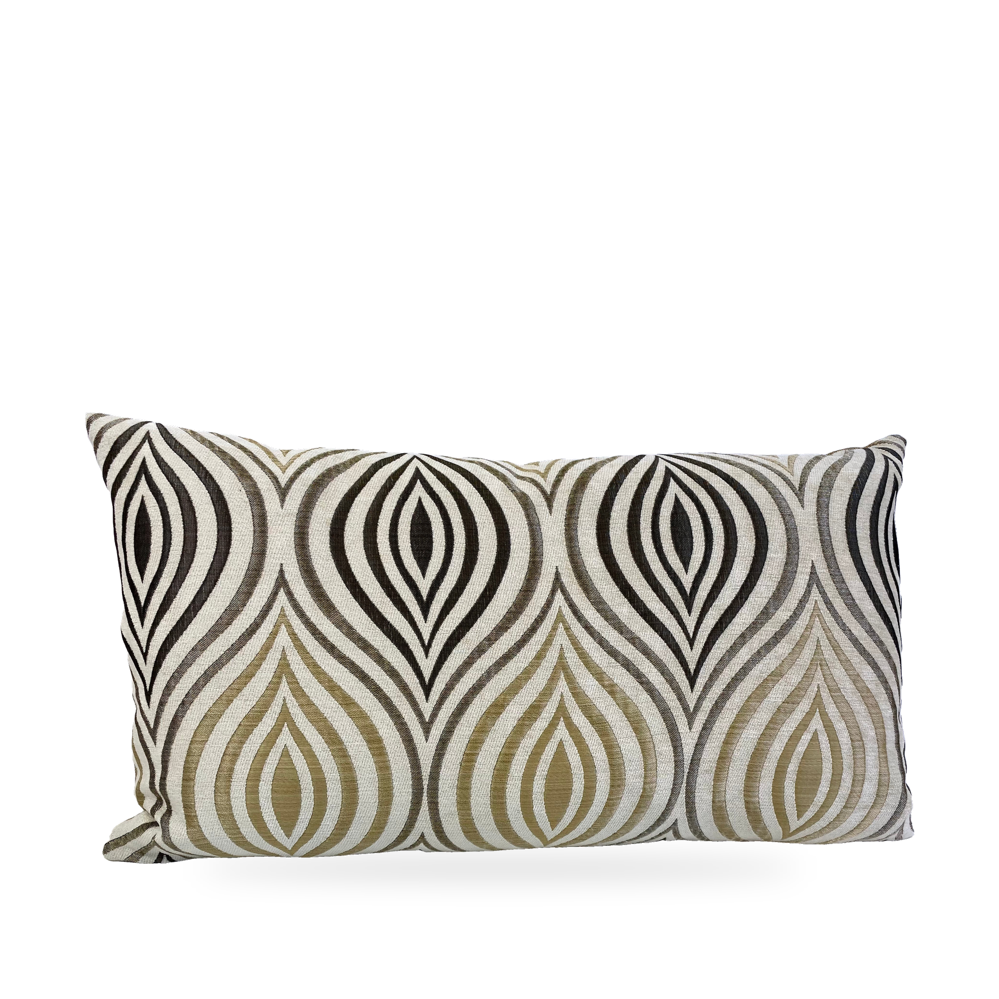 Luxury Lumbar Pillow – 24" × 14" – Koza Cream