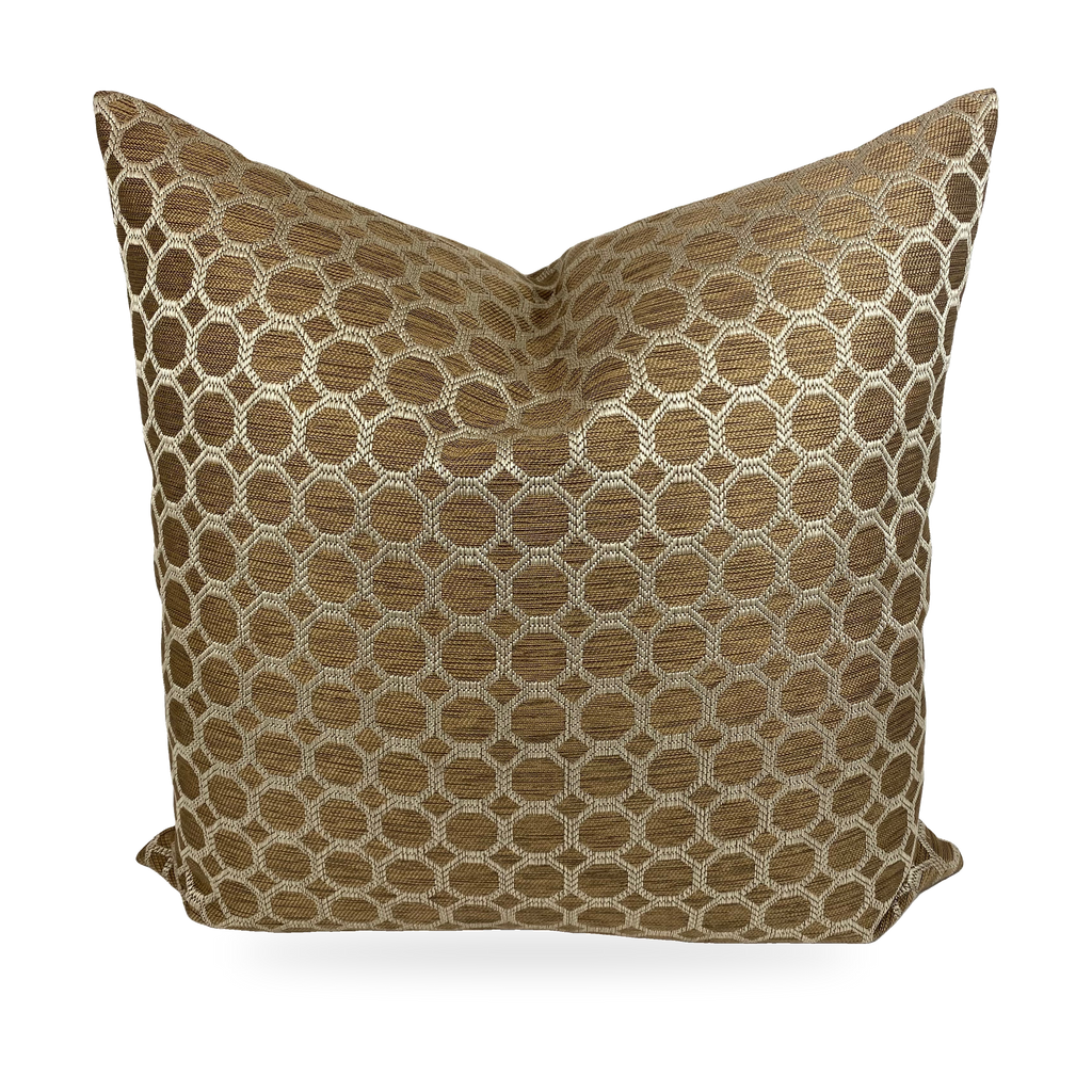 Luxury Pillow – 24" × 24" – Dax Pecan