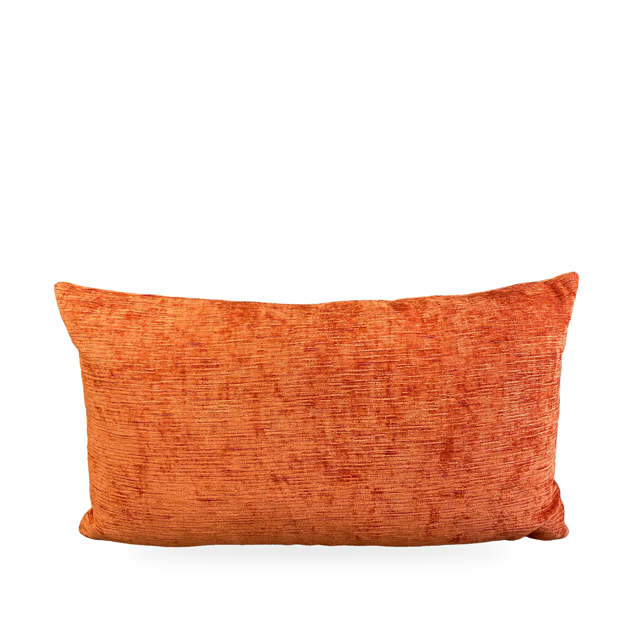 Luxury Lumbar Pillow – 24" × 14" – Empress Casandra Orange