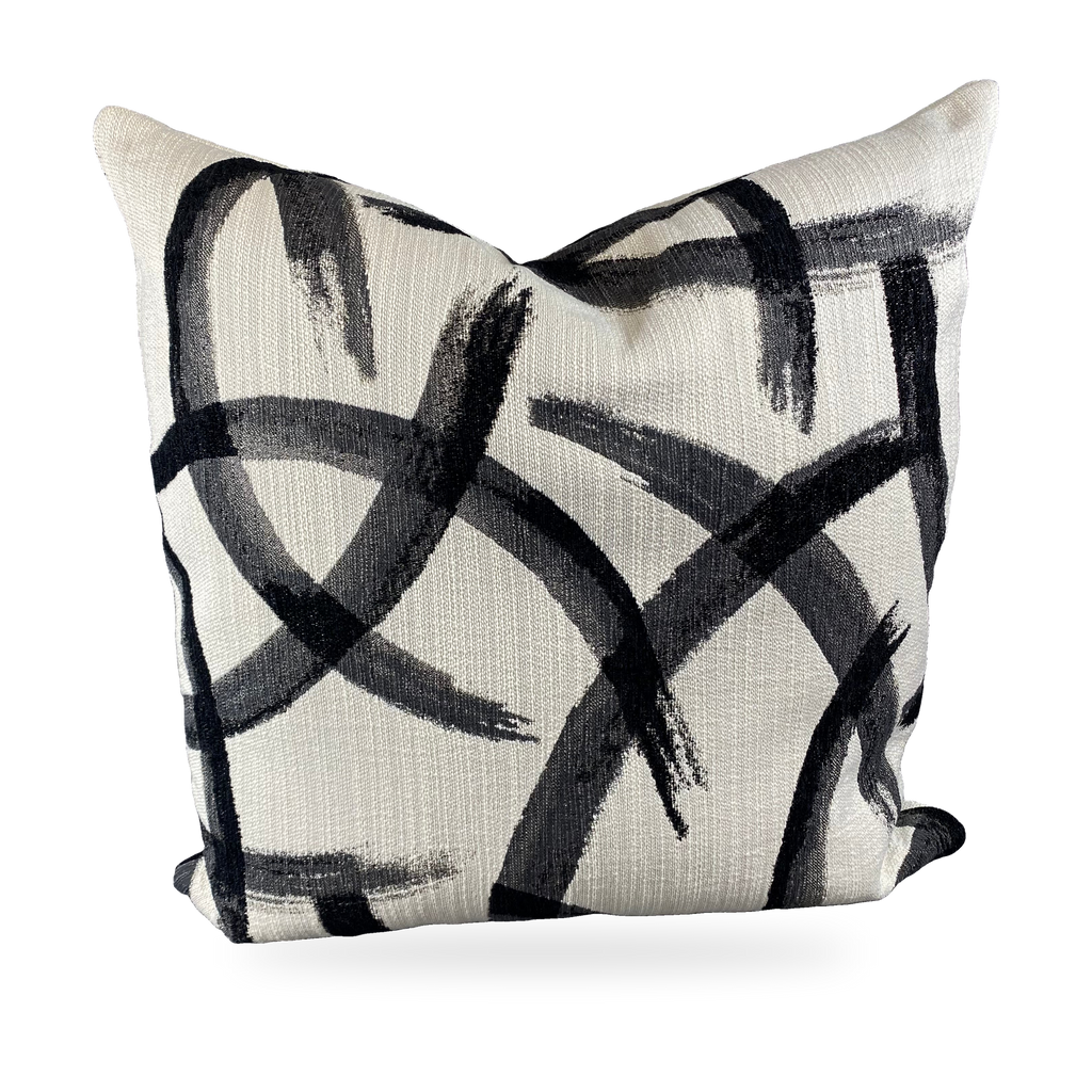 Luxury Pillow – 24" × 24" – Enso Zinc