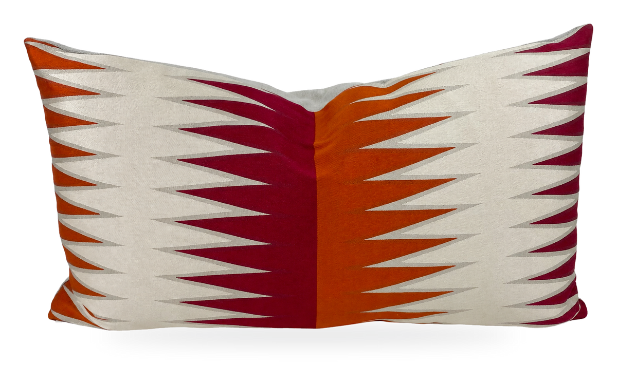 Vamanos Punch – 24" × 14" Luxury Lumbar Pillow