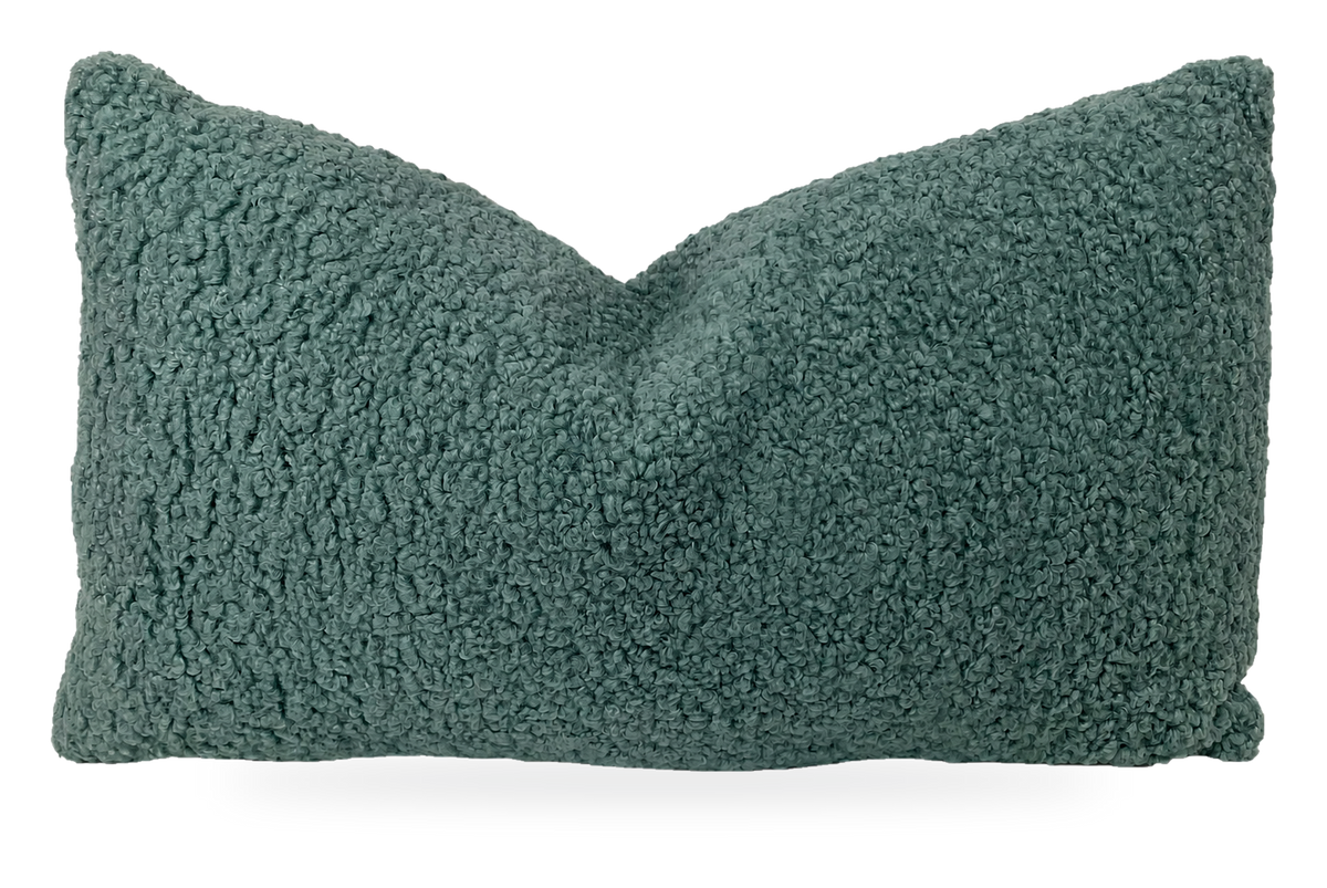 Poodle Pool – 24" × 14" Luxury Lumbar Pillow