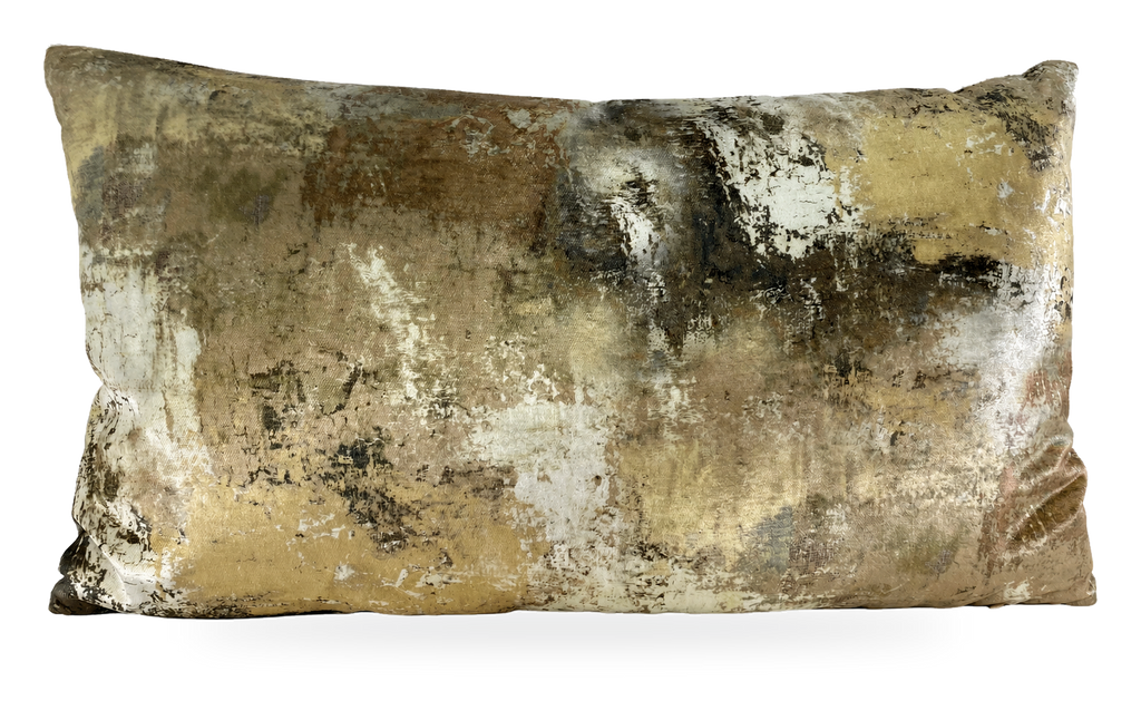 Reverie Topaz – 24" × 14" Luxury Lumbar Pillow