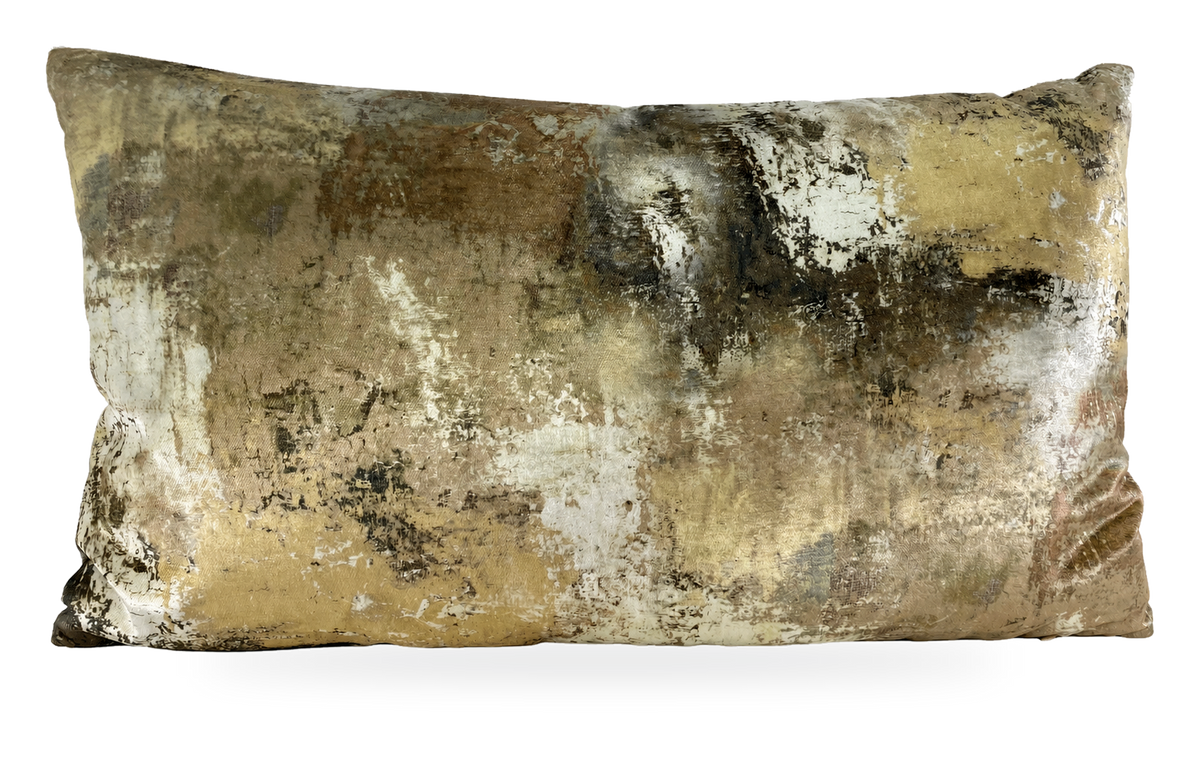 Reverie Topaz – 24" × 14" Luxury Lumbar Pillow