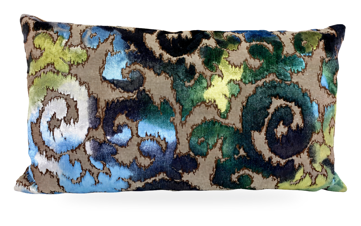 Vicenza (Double Front) – 24" × 14" Luxury Lumbar Pillow