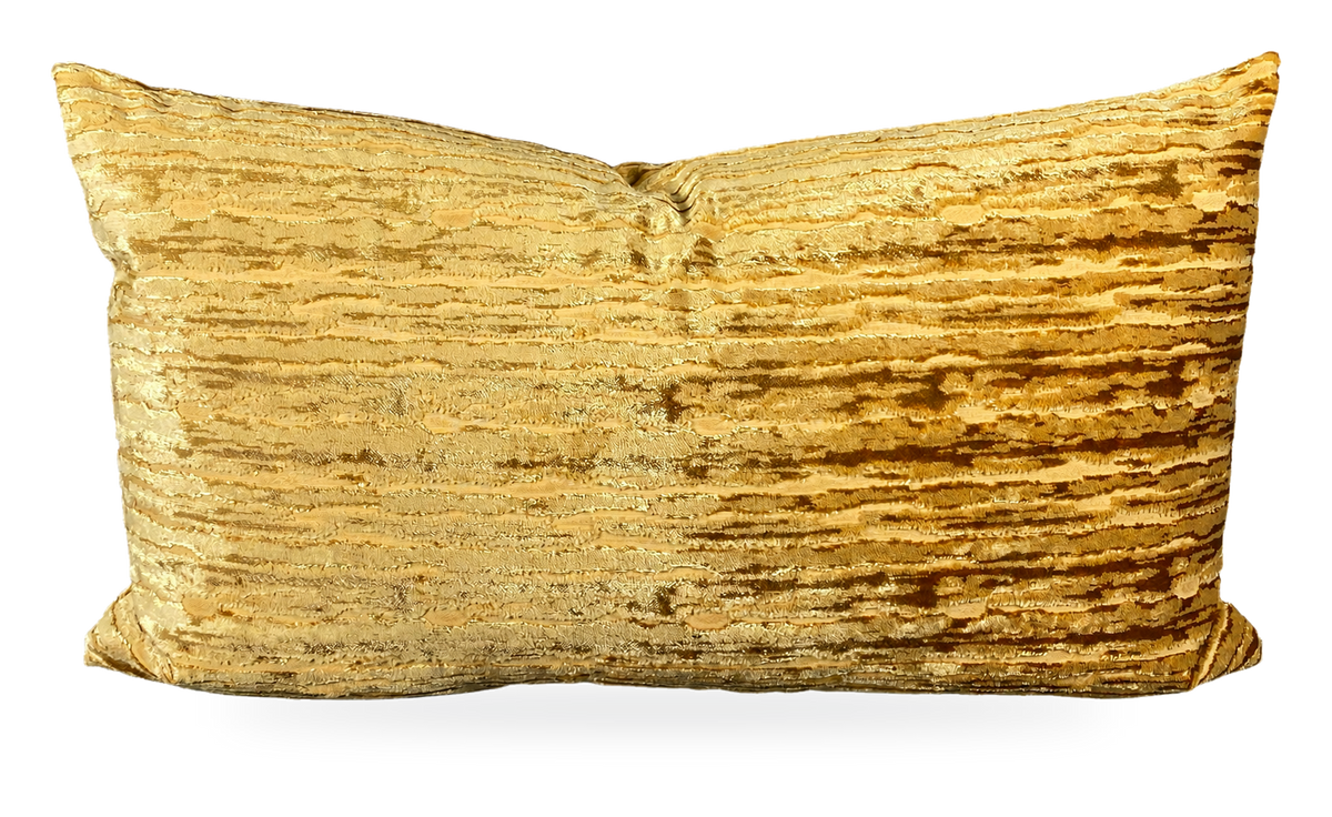 Wake Dijon – 24" × 14" Luxury Lumbar Pillow