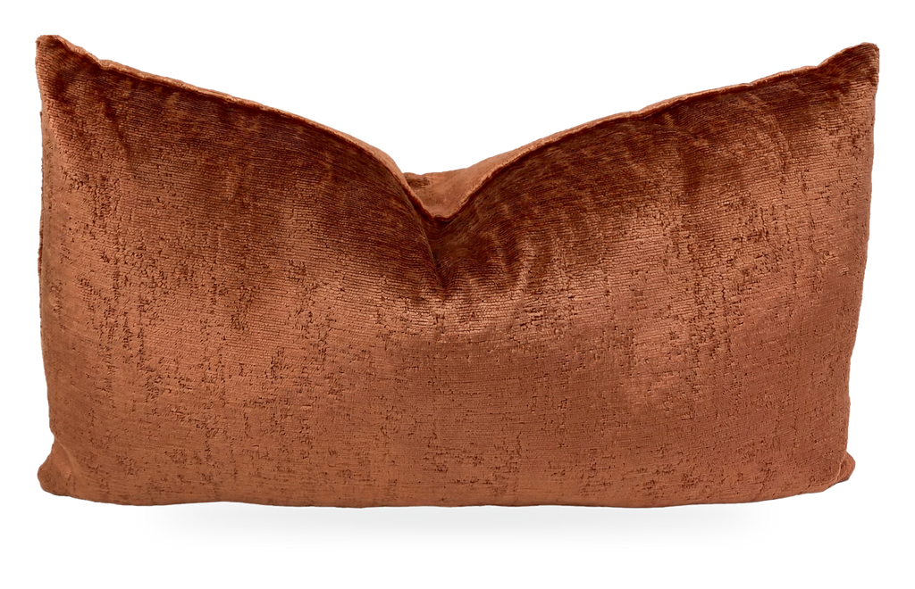 Hamlet Salmon – 24" × 14" Luxury Lumbar Pillow