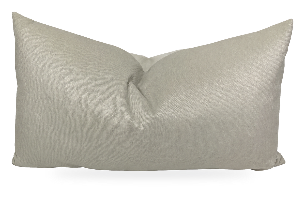 Belvedere Beach – 24" × 14" Luxury Lumbar Pillow