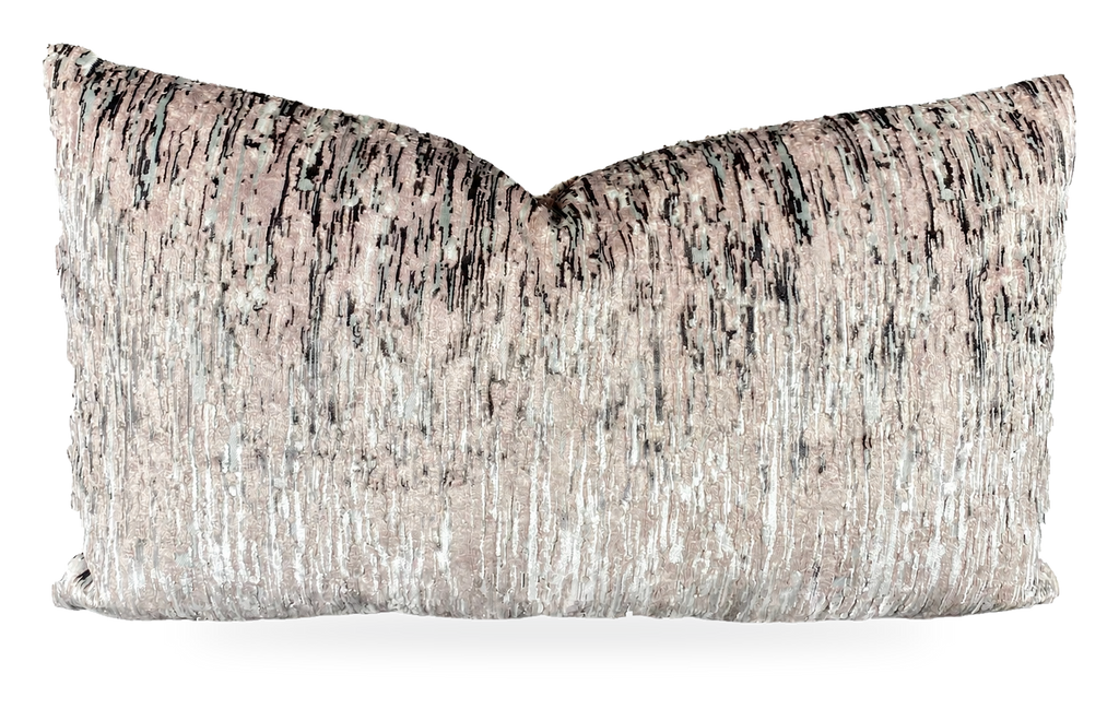 Yanbu Blush – 24" × 14" Luxury Lumbar Pillow