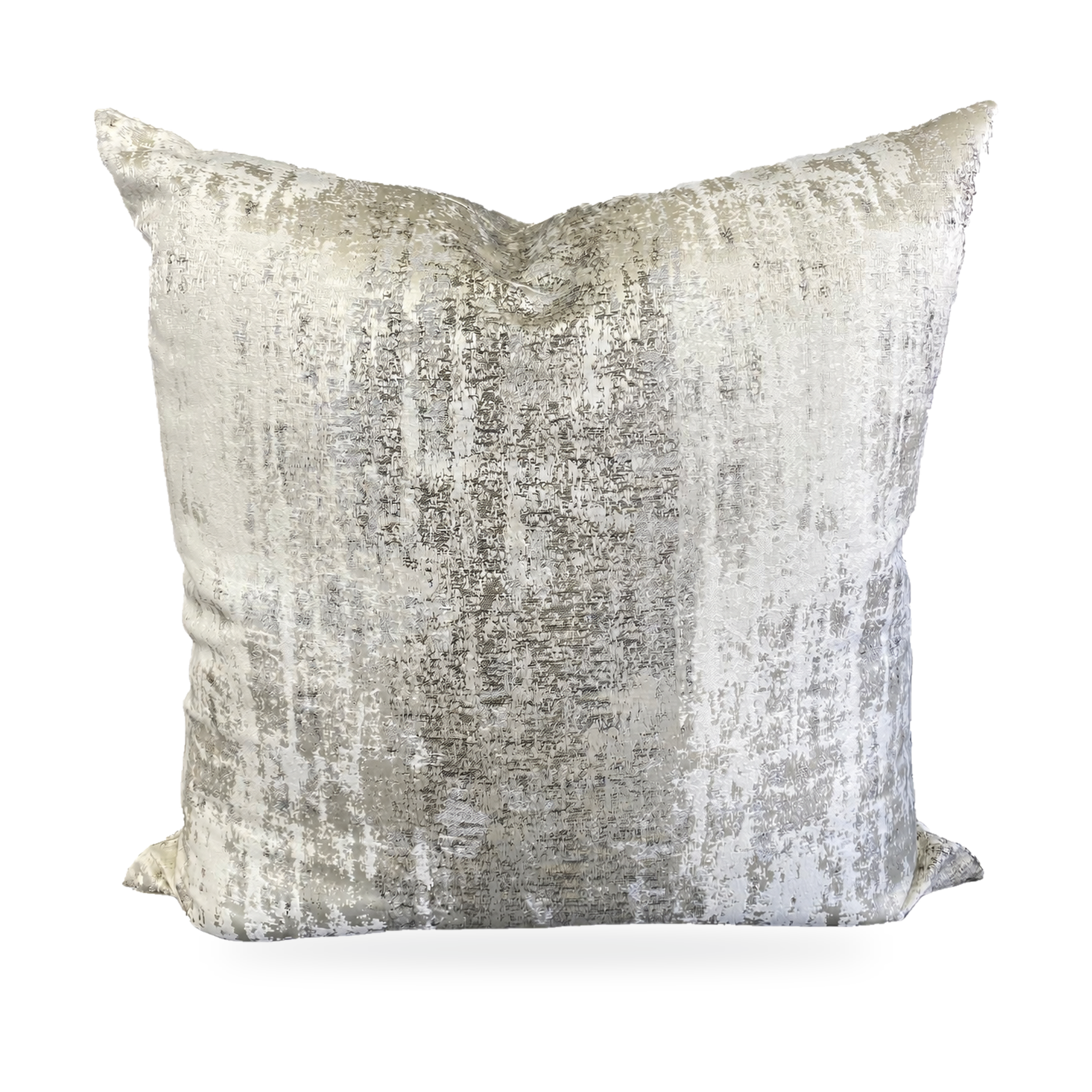 Luxury Pillow – 24" × 24" – Aurora Ice