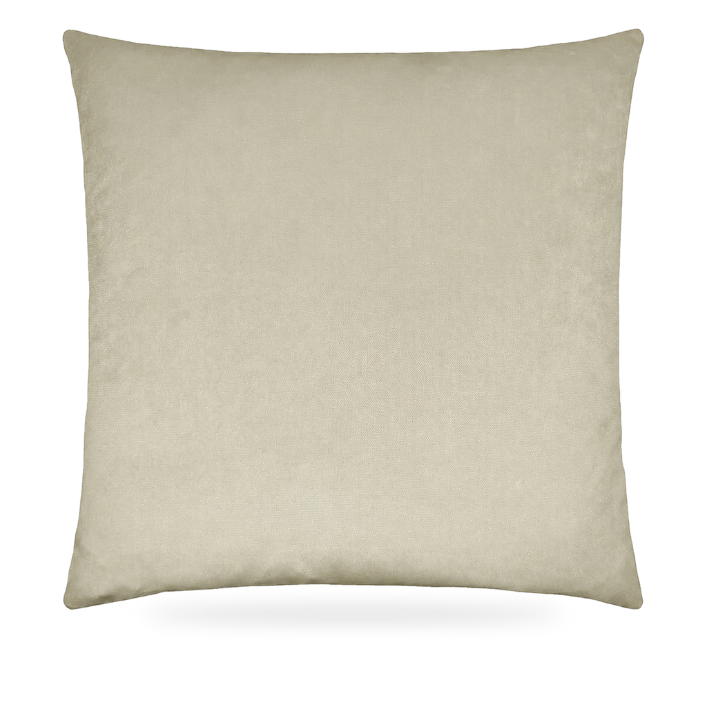 Belvedere Ivory – 24" × 24" Luxury Square Pillow