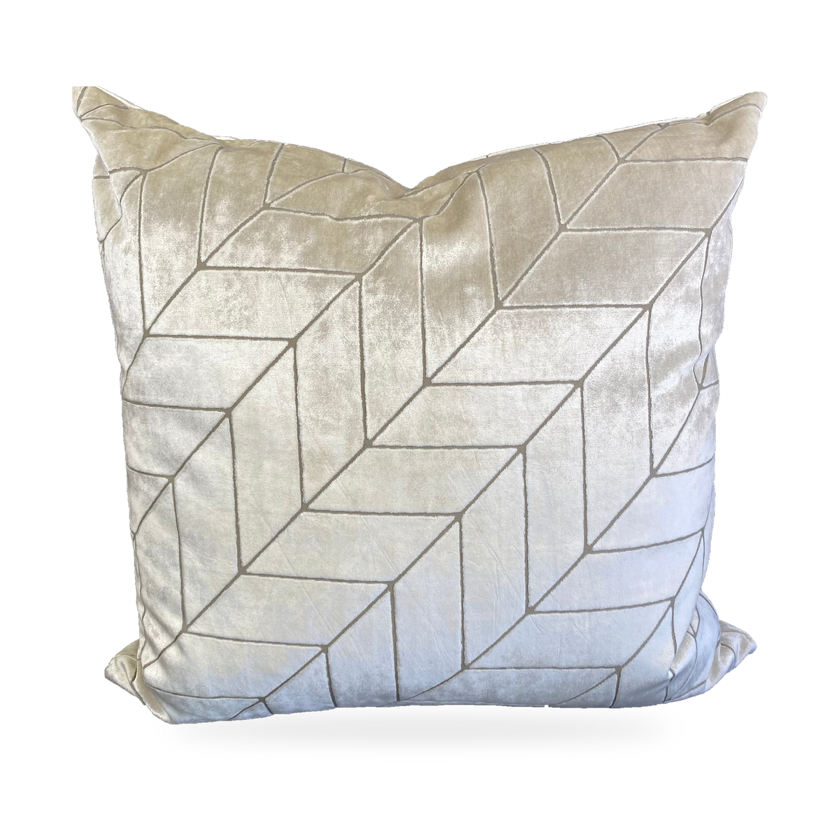 Villa Ivory – 24" × 24" Luxury Square Pillow