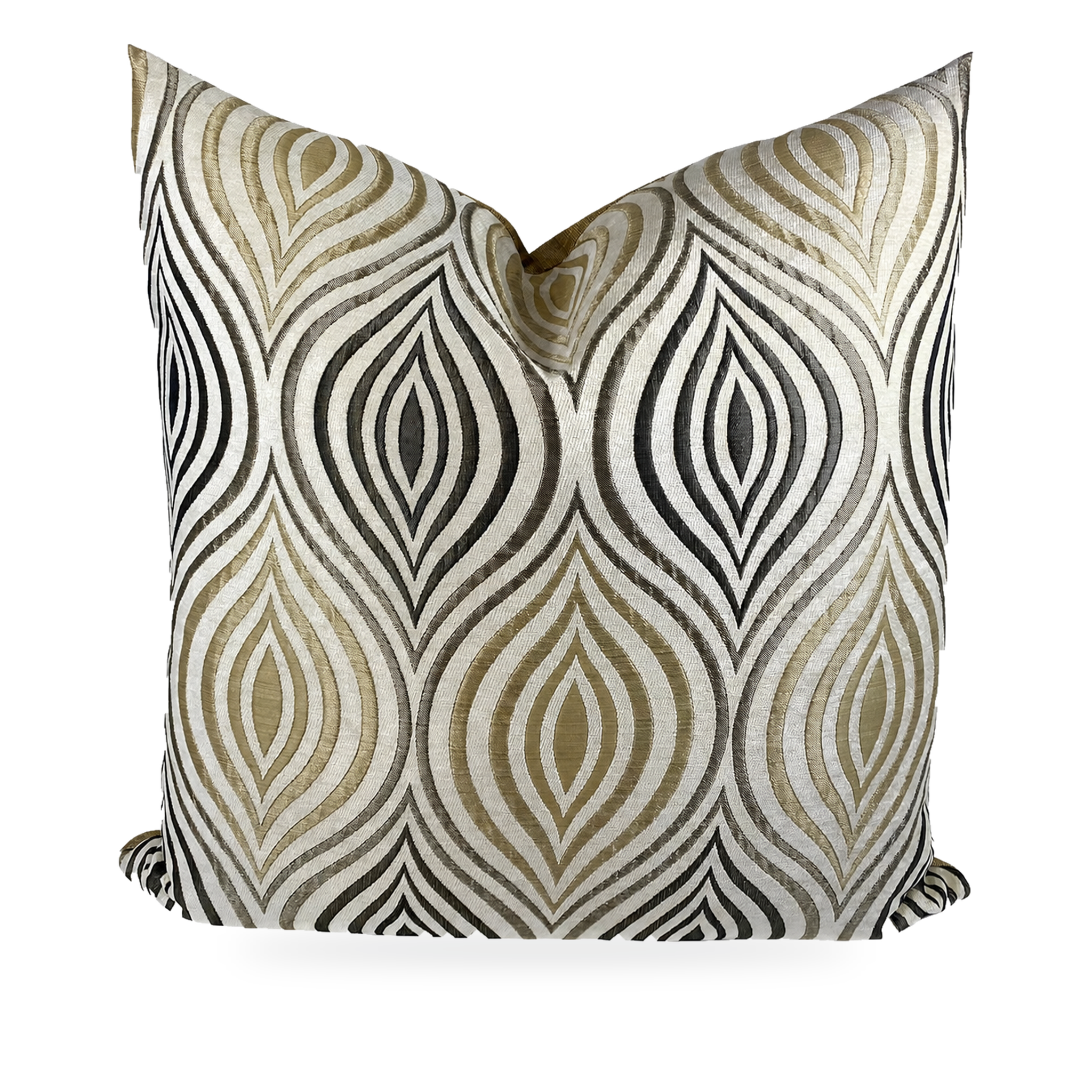 Luxury Pillow – 24" × 24" – Koza Cream